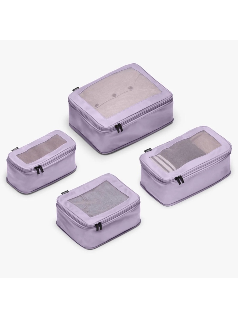 Monos Compressible Packing Cubes Purple Icing 4 pc Magnolia Bakery